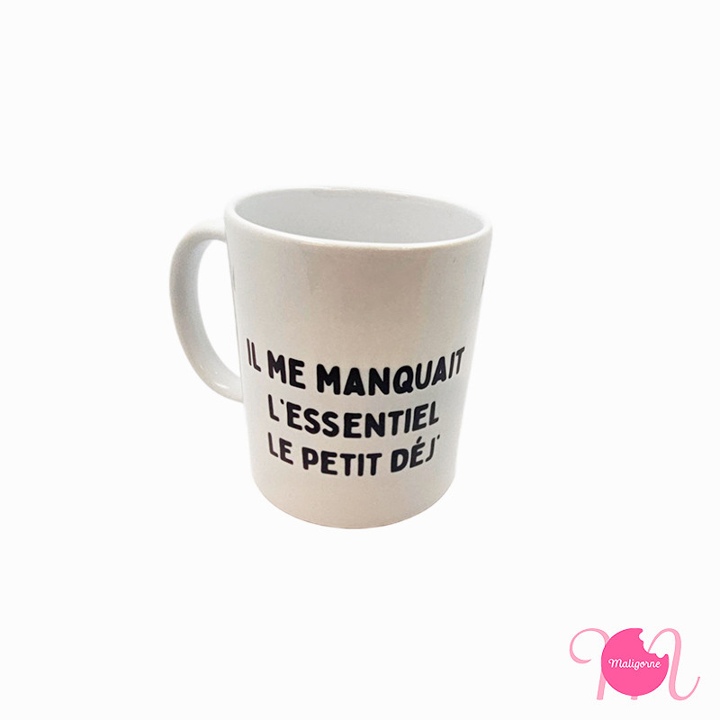 Verso mug Maligorne Limoux : Il Me Manquait l'Essentiel