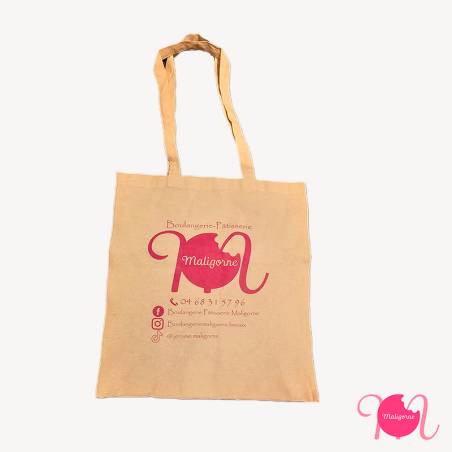 Sac en tissu totbag Maligorne recto